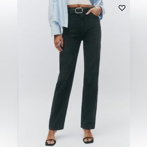 Reformation Abby High Rise Straight Jean NWT